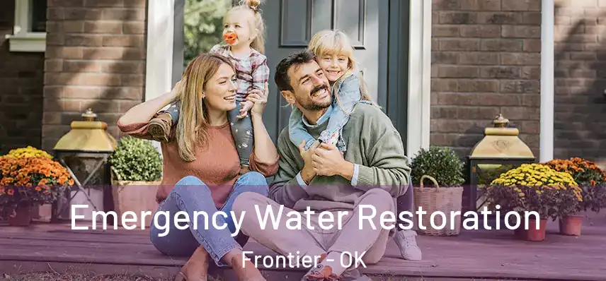  Emergency Water Restoration Frontier - OK